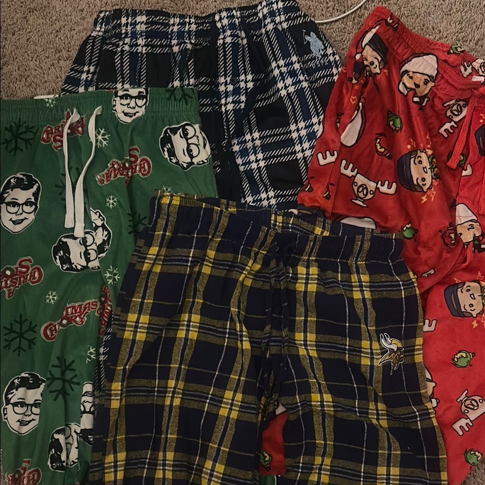 Pajama Set - Festive Multi-Color